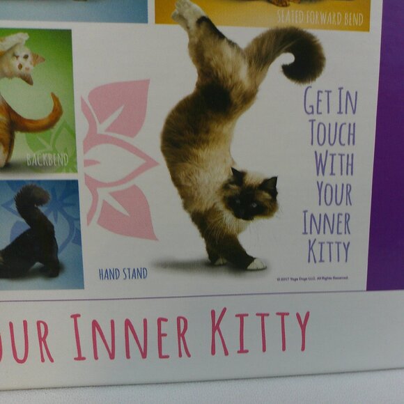 Eurographics Yoga Cats 1000 Piece Jigsaw Puzzle - Picture 3 of 10